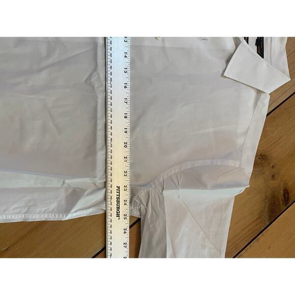 Ben Sherman mens the original white button down shirt. stretch. Size 17. - Picture 5 of 6